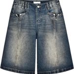 Jean Shorts Streetwear  Baggy Oversized Baggy Jean Vintage Jorts