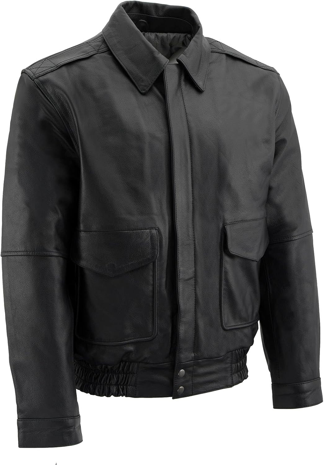 71wo7ADLywL._AC_SL1500_.jpg mens -black Leather Jacket - Image 1
